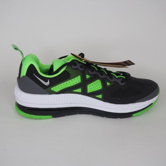 Nike Air Max Genome GS Boys Shoes Running Black Sneakers - Picture 2 of 11